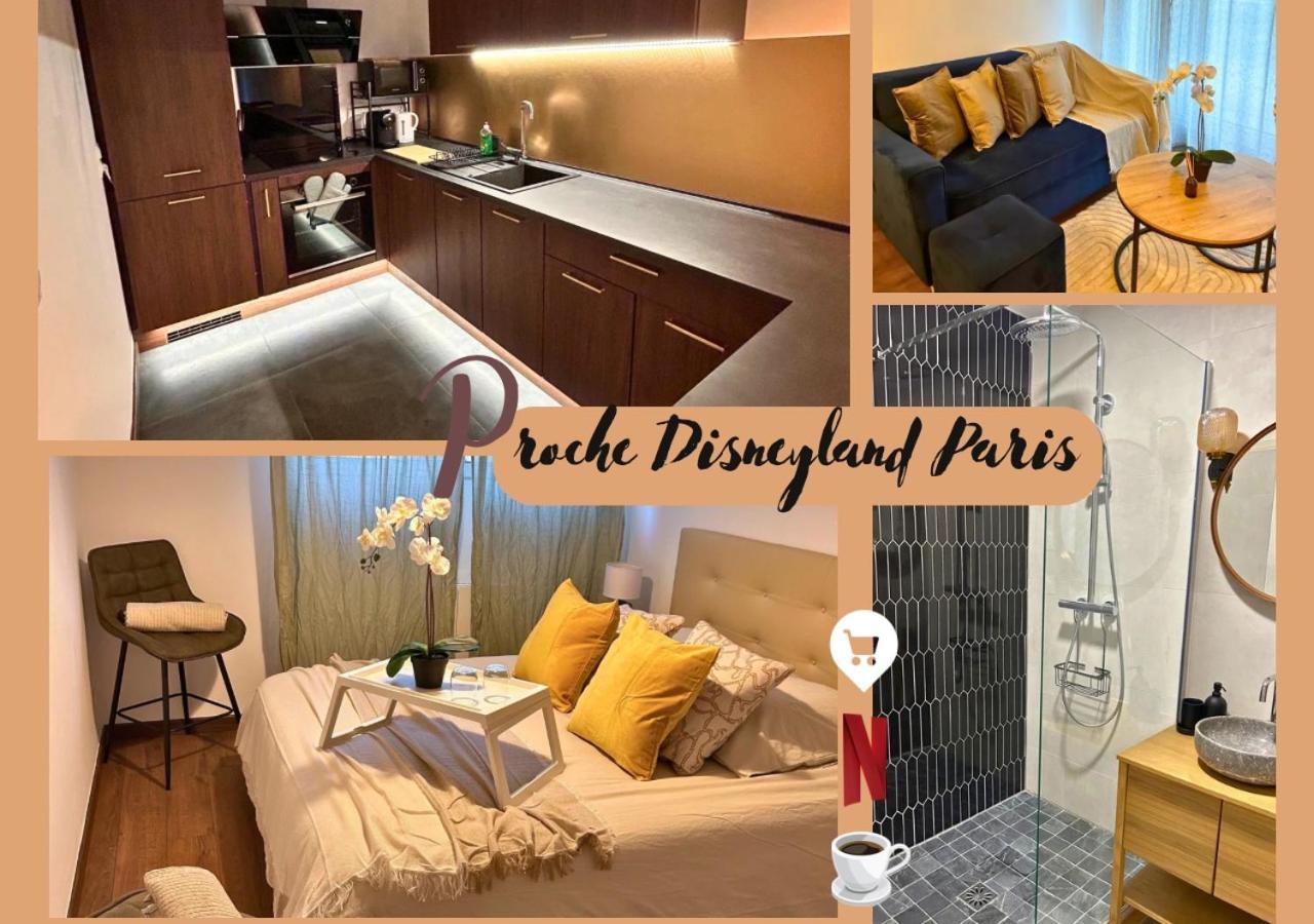Splendide Appart' Pres De Disney 몽테브랭 외부 사진